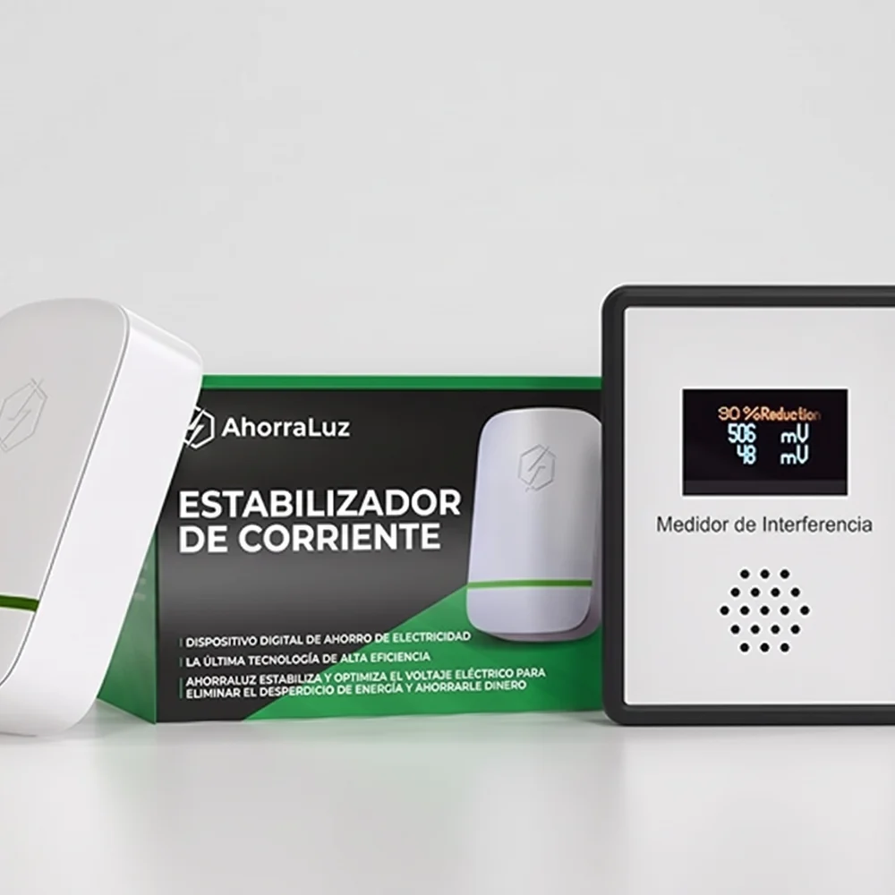 AhorraLuz Estabilizador de Corriente con medidor incluido