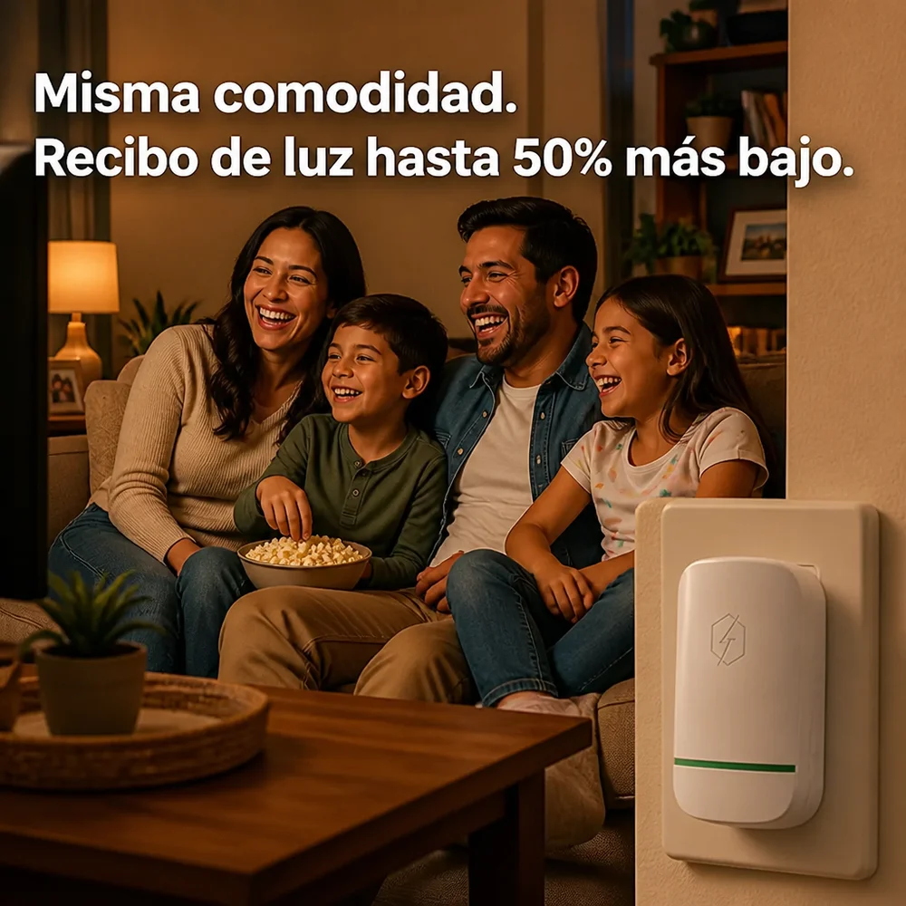 AhorraLuz conectado en la cocina